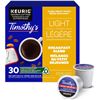 NEW TIMOTHY'S LIGHT ROAST BREAKFAST BLEND 30 PODS