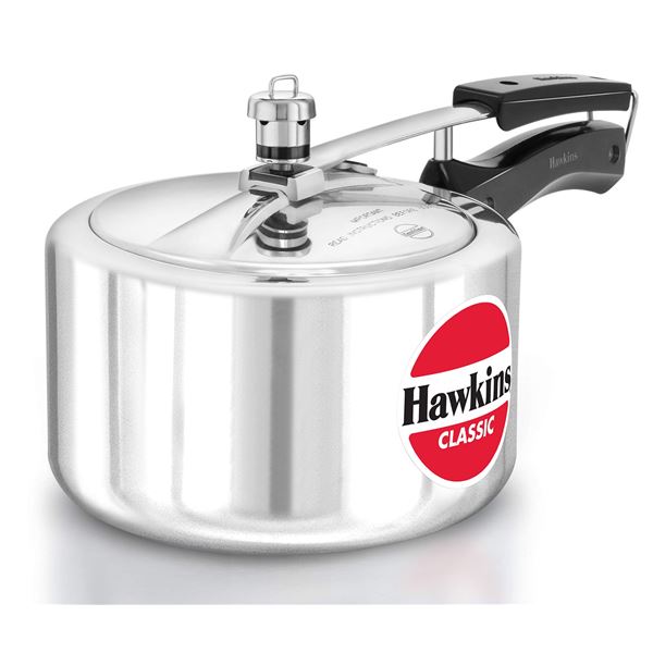 NEW HAWKINS CLASSIC 3L WIDE PRESSURE COOKER