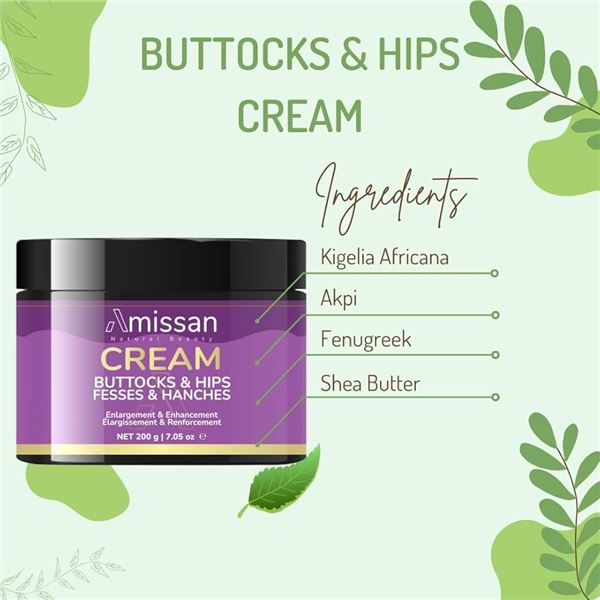 NEW 200ML MISSAN CREAM BUTTOCKS & HIPS ENLARGEMENT