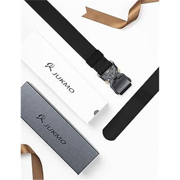 NEW JUKMO TACTICAL BELT BLACK 125CM