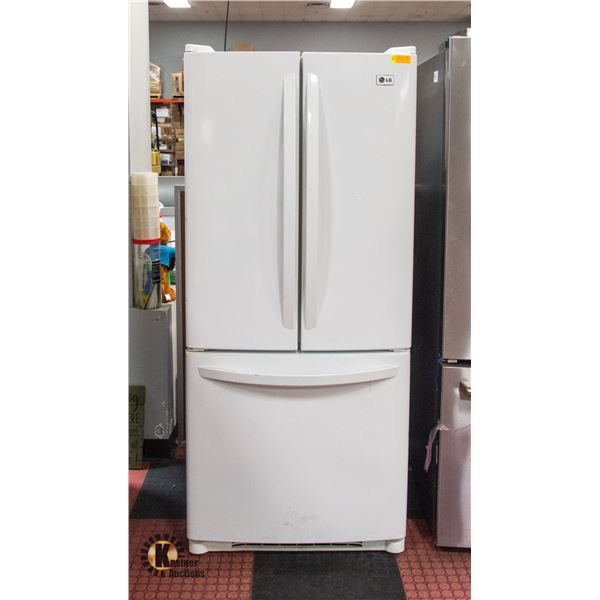 WHITE LG FRIDGE