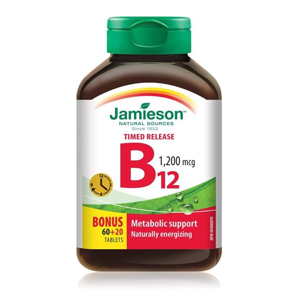 NEW JAMIESON B12 1200 MCG