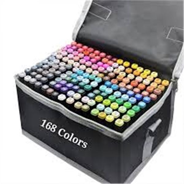 NEW BEILEZA SUPREMA 168 COLORED MARKERS