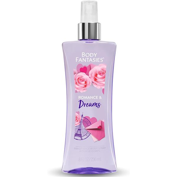 NEW BODY FANTASIES ROMANCE & DREAMS BODY SPRAY