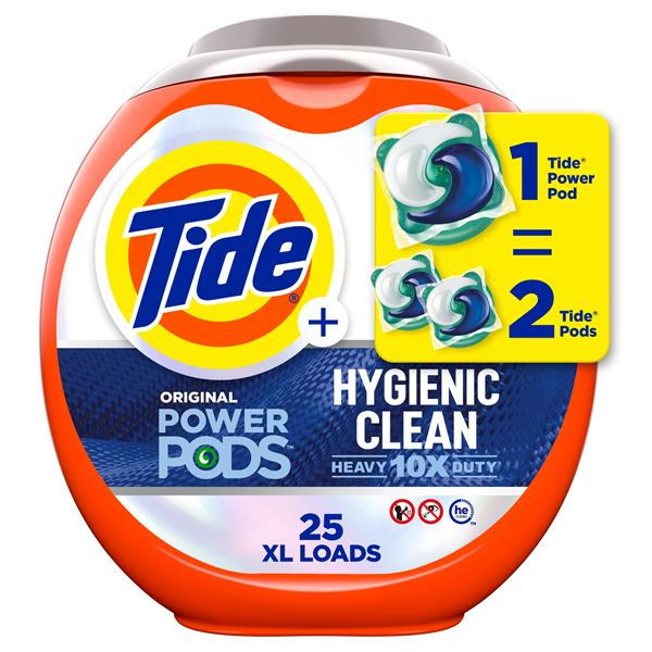 NEW 72 OZ TIDE POWER-PODS ORIGINAL SCENT LAUNDRY