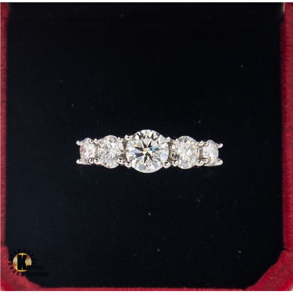 #2133-3.60 CT TW GRA CERTIFIED ROUND BRILLIANT CUT