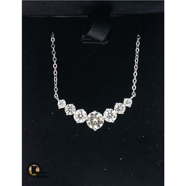 #2126-3.75 CT TW GRA CERTIFIED ROUND BRILLIANT CUT