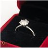 Image 2 : #2115-1.00 CT GRA CERTIFIED HEART SHAPED BRILLIANT