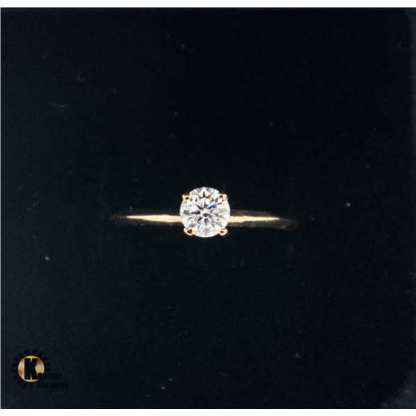 #2127-10 KT YELLOW GOLD WEIGHING 1.1 GMS WITH