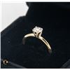 Image 2 : #2127-10 KT YELLOW GOLD WEIGHING 1.1 GMS WITH