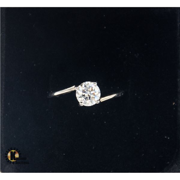 #2131-14 KT WHITE GOLD WEIGHING 1.7 GMS WITH