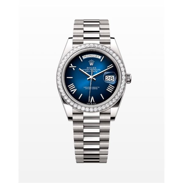 AUTOMATIC MOVT REPLICA NEW R0LEX DAY-DATE 40