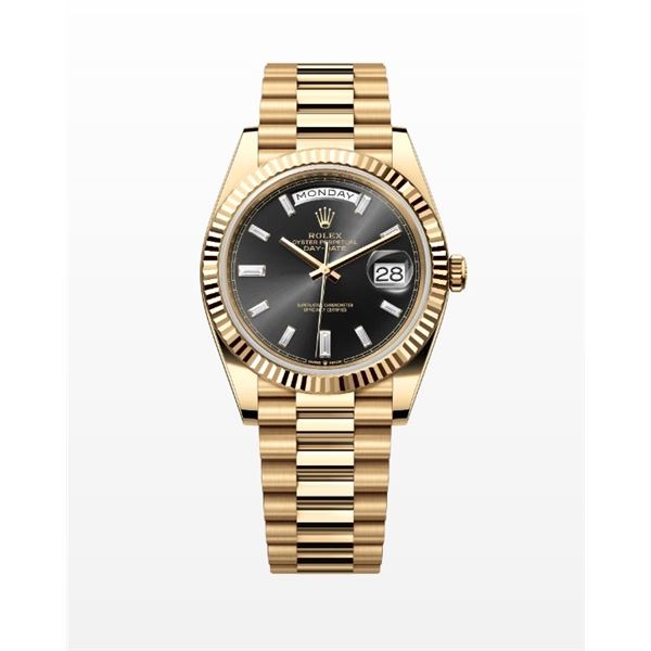 AUTOMATIC MOVT REPLICA NEW R0LEX DAY-DATE 40