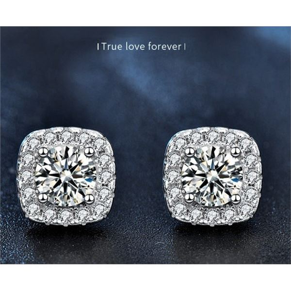 1 CT GRA CERTIFIED SQUARE STYLE ROUND BRILLIANT