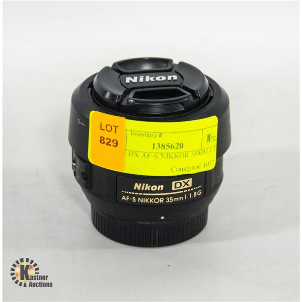 NIKON DX AF-S NIKKOR 35MM 1:1:8G