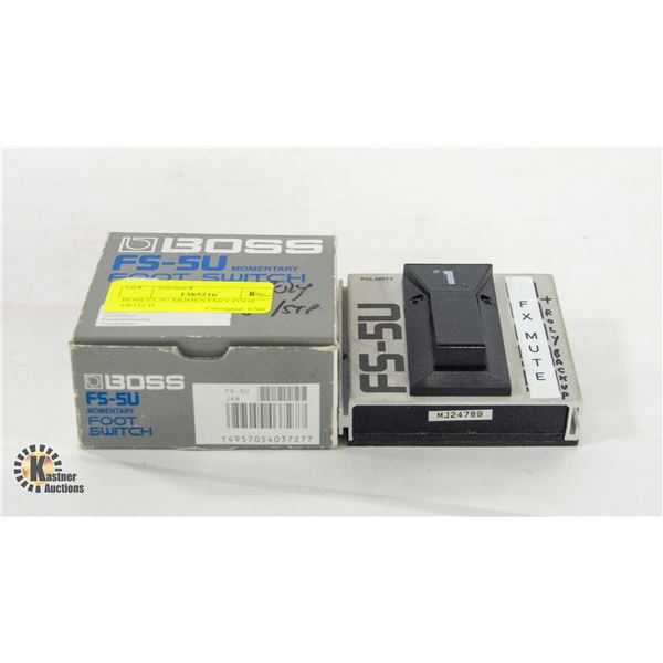 BOSS F5-5U MOMENTARY FOOT SWITCH