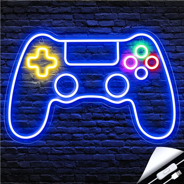 NEW GAMEPAD NEON SIGN