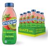 Image 1 : NEW 12 PACK SNAPPLE ZERO KIKI STRAWBERRY FRUIT