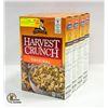 Image 1 : NEW 4 BOXES OF HARVEST CRUNCH ORIGINAL CEREAL
