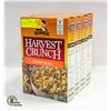 Image 1 : NEW 4 BOXES OF HARVEST CRUNCH ORIGINAL CEREAL