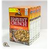 Image 1 : NEW 4 BOXES OF HARVEST CRUNCH ORIGINAL CEREAL