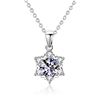 Image 5 : 1 CT GRA CERTIFIED ROUND BRILLIANT 925S NECKLACE
