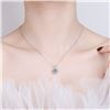 Image 4 : 2 CT GRA CERTIFIED ROUND BRILLIANT 925S NECKLACE