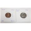 Image 1 : 1961-P JEFFERSON NICKEL AMERICAN COIN & 1962-D