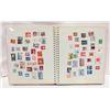Image 1 : VINTAGE STAMP ALBUM WITH STAMPS