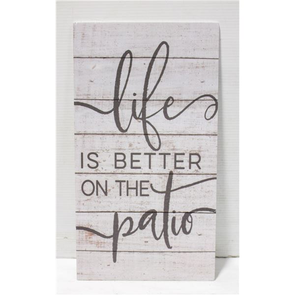 NEW KINDRED SPIRITS "LIFE IS BETTER ON THE PATIO"