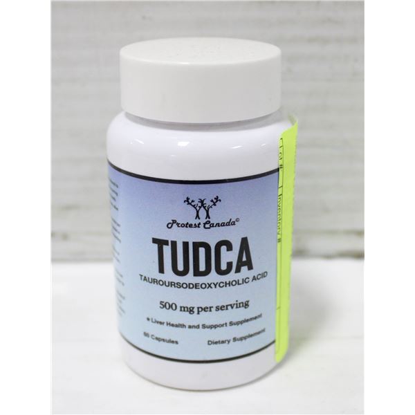 NEW 60 COUNT BOTTLE OF TUDCA 500MG LIVER HEALTH