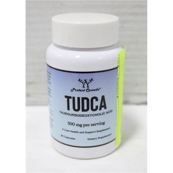NEW 60 COUNT BOTTLE OF TUDCA 500MG LIVER HEALTH