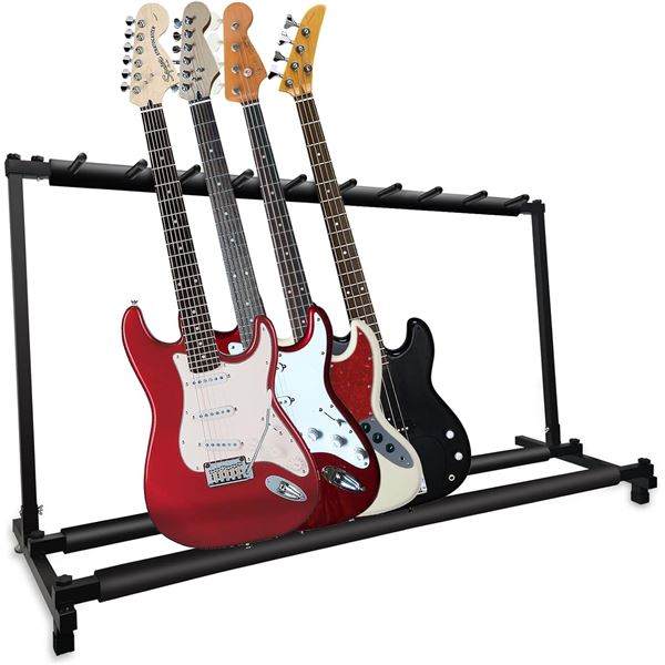 NEW GEEWIN MULTI GUITAR STAND - HOLDS 7 GUITARS