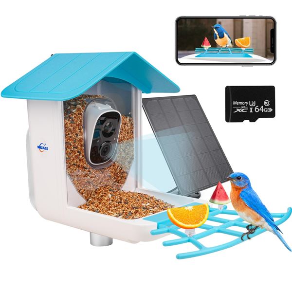 NEW WITH BOX WIZACE HANGING BIRD FEEDER