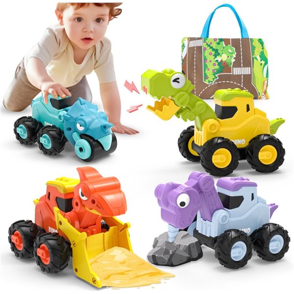 NEW LILKISTHK DINOSAUR CAR TOYS