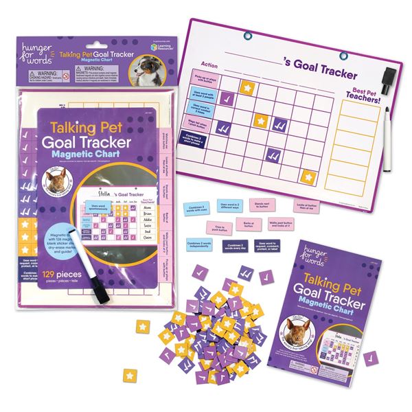 NEW HUNGER FOR WORDS TALKING PET GOAL TRACKER