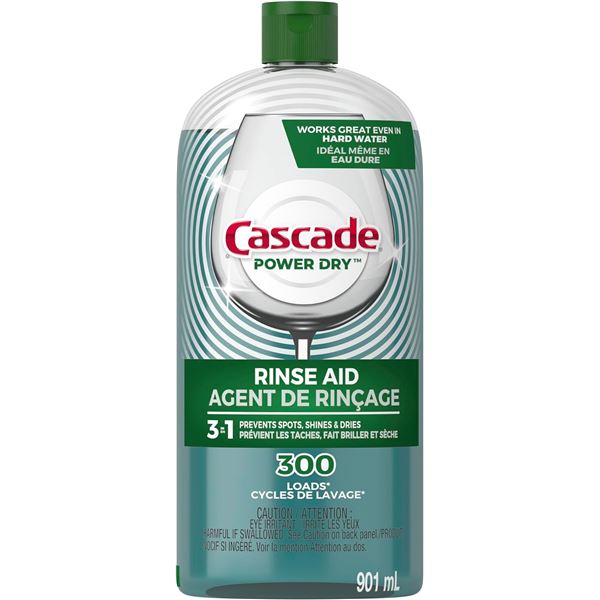 NEW 901 ML CASCADE POWER DRY DISHWASHER DETERGENT
