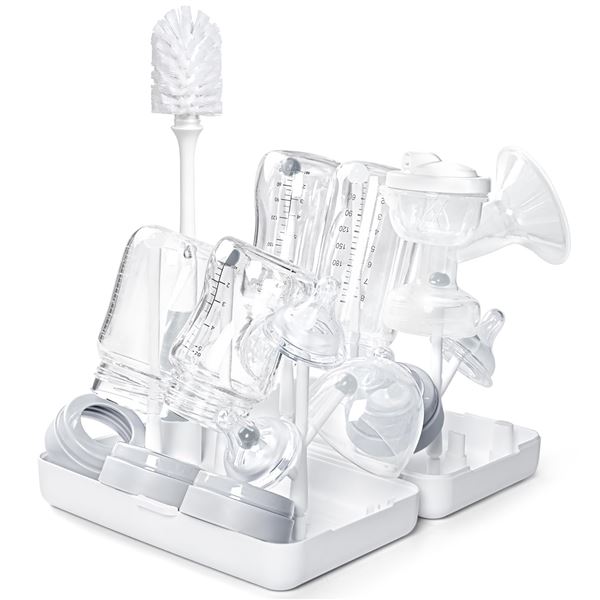NEW TERMICHY TRAVEL DRYING RACK WITH BOTTLE BRUSH