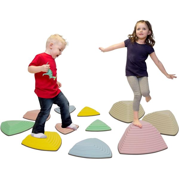 NEW 11 PIECE BALANCE STEPPING STONES