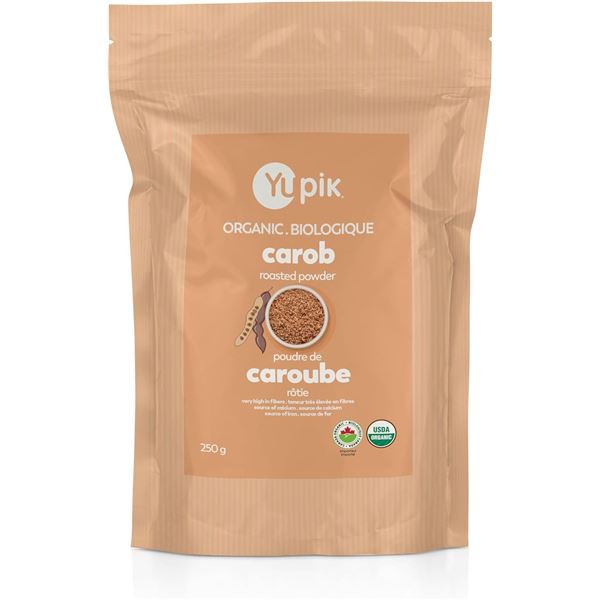 NEW YUPIK CAROB ROASTED POWDER 250G