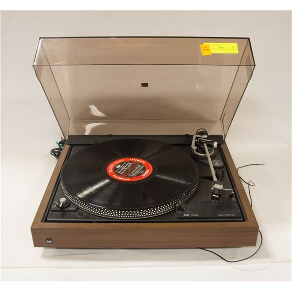 VINTAGE DUAL TURNTABLE MO:506