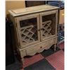 Image 1 : MODERN WINE STORAGE CABINET WITH STORAGE SHELF