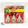 Image 1 : SEALED 2X3PKS AIR WICK REFILLS APPLE CINNAMON