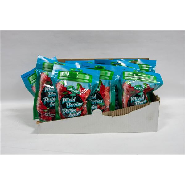 NEW CASE OF CARNABY MIXED BERRIES GUMMY CANDIES
