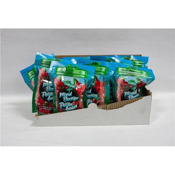 NEW CASE OF CARNABY MIXED BERRIES GUMMY CANDIES