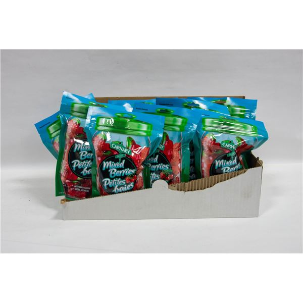 NEW CASE OF CARNABY MIXED BERRIES GUMMY CANDIES