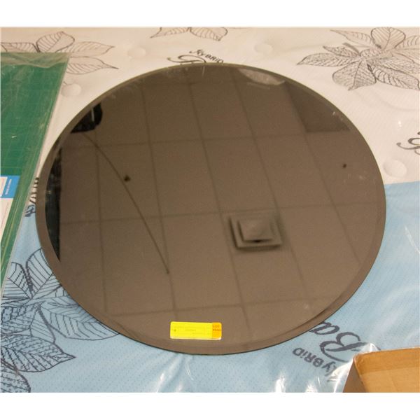 OVAL WALL HANGING MIRROR- 30" X 23"