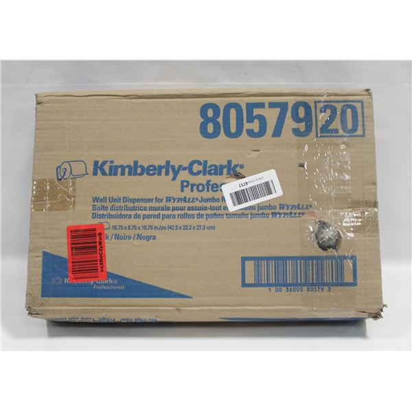 NEW KIMBERLY CLARK WALL UNIT DISPENSER FOR WYPALL