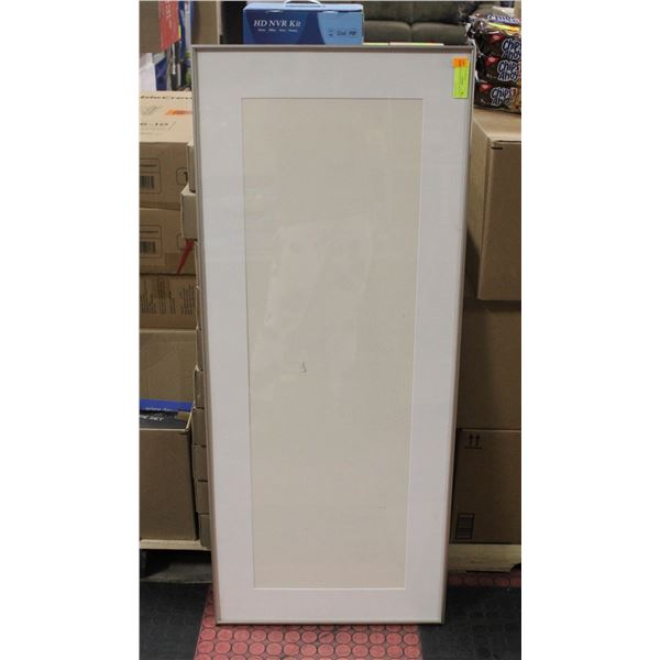 FRAME WITH MATTING 48" X 20"