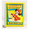 Image 1 : VINTAGE FRAMED MICKEY MOUSE